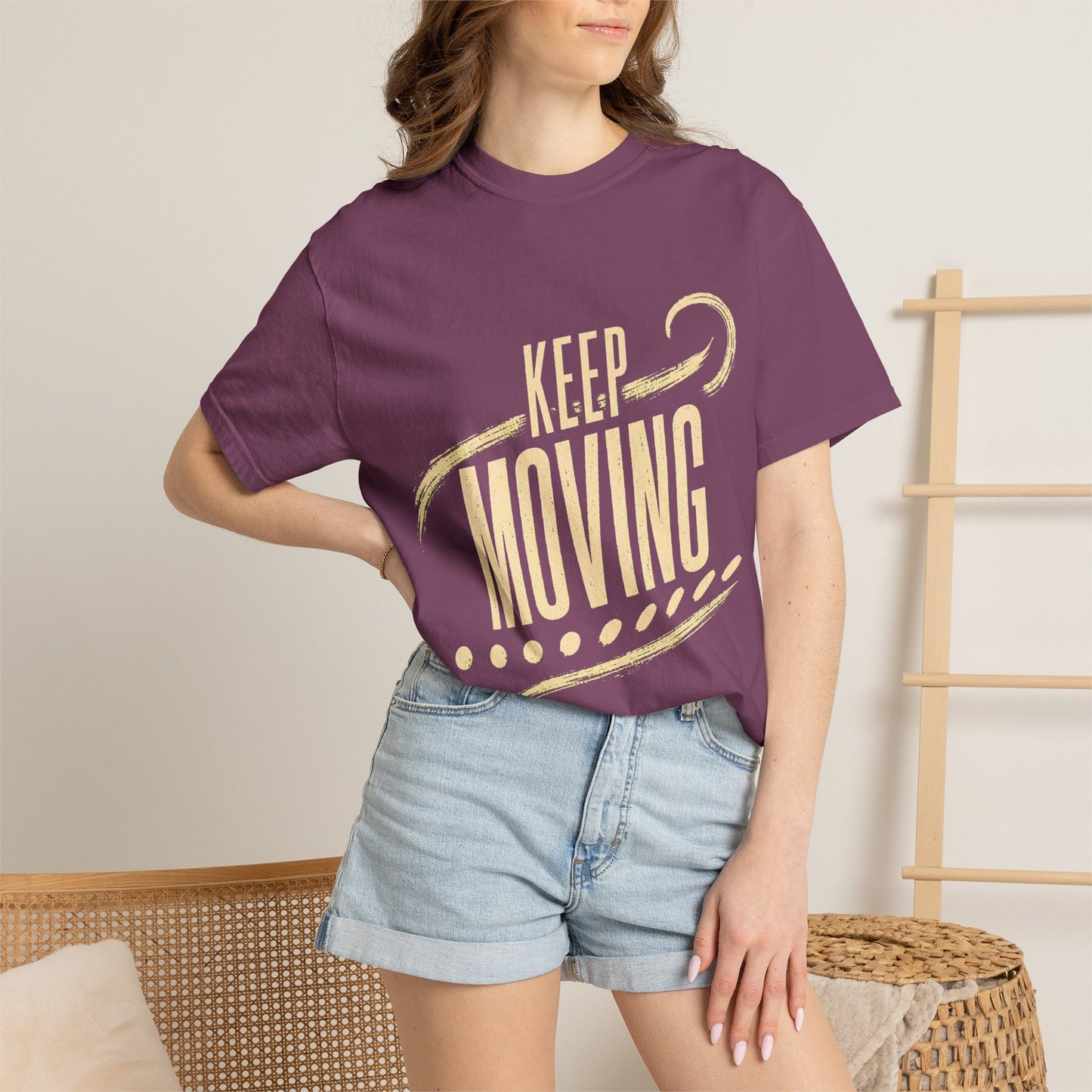 Keep Moving T-Shirt — Motivational Graphic Tee