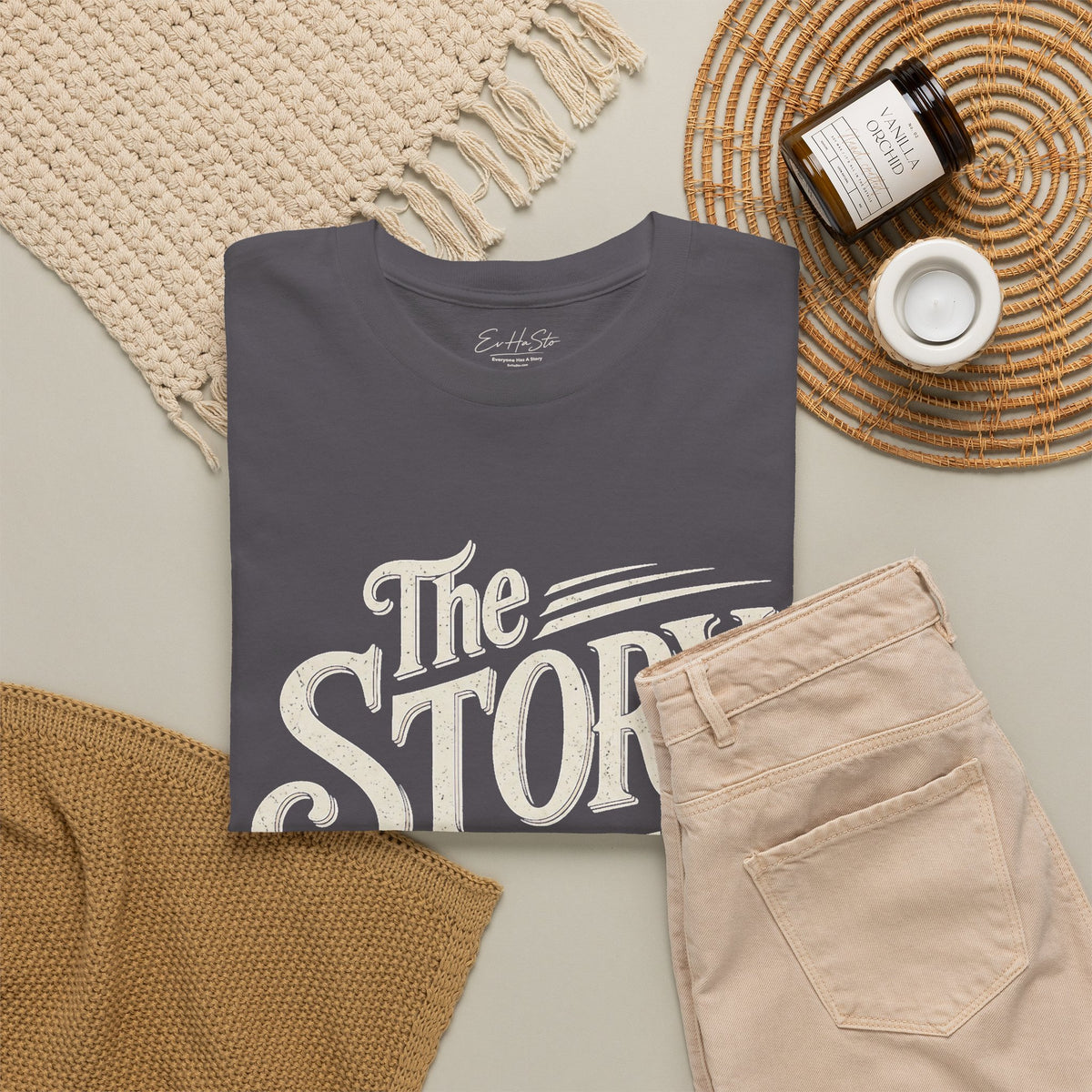 The Story Continues T-Shirt — Retro Script Inspirational Tee