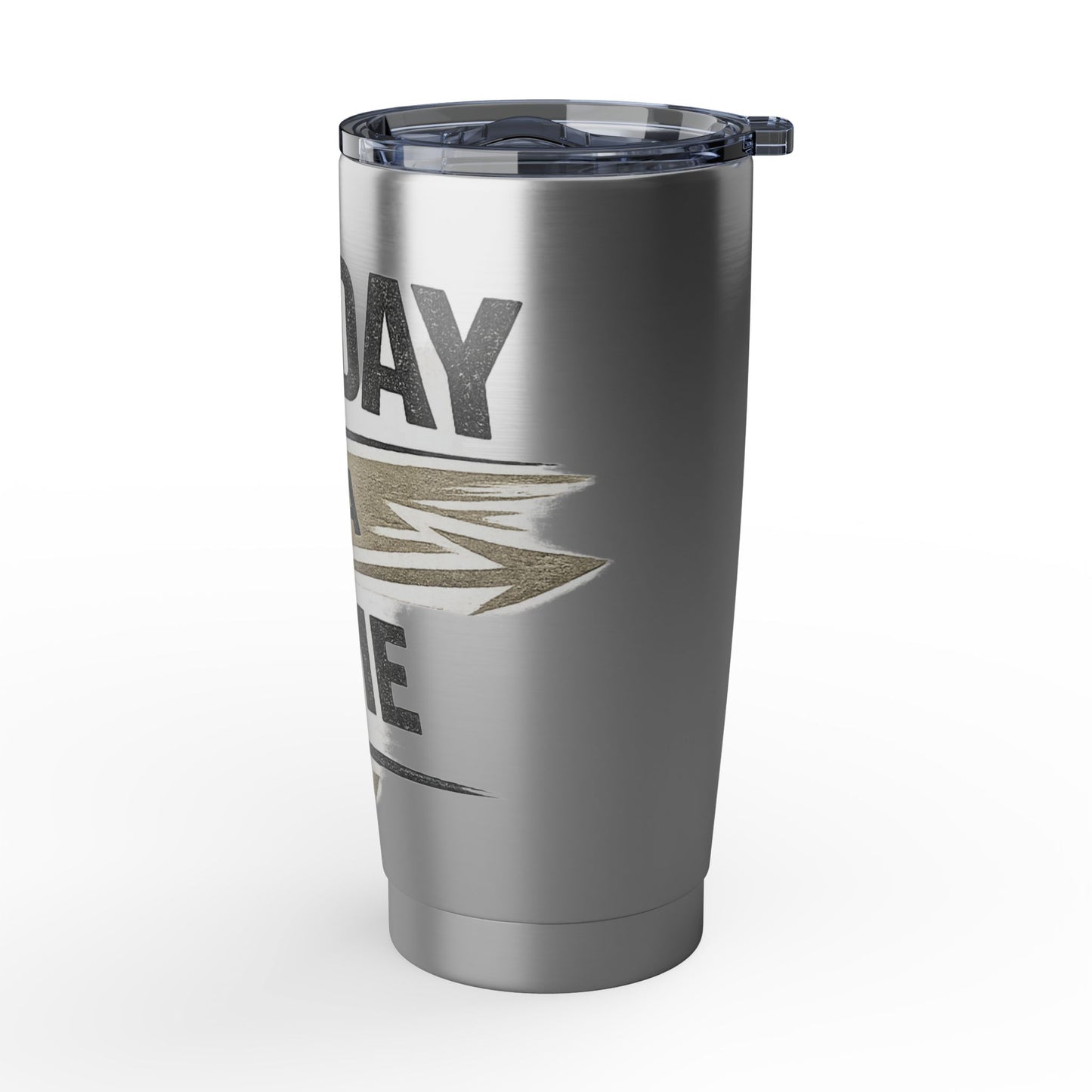 One Day At A Time 20oz Tumbler — Motivational Stainless Travel Cup