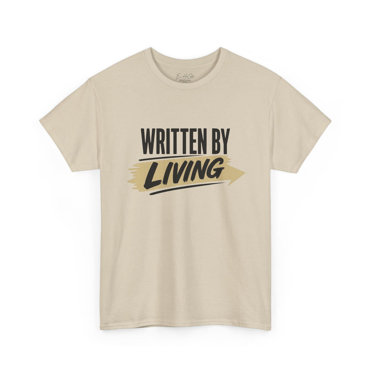 Written By Living Tee — Inspirational Casual Graphic T-Shirt
