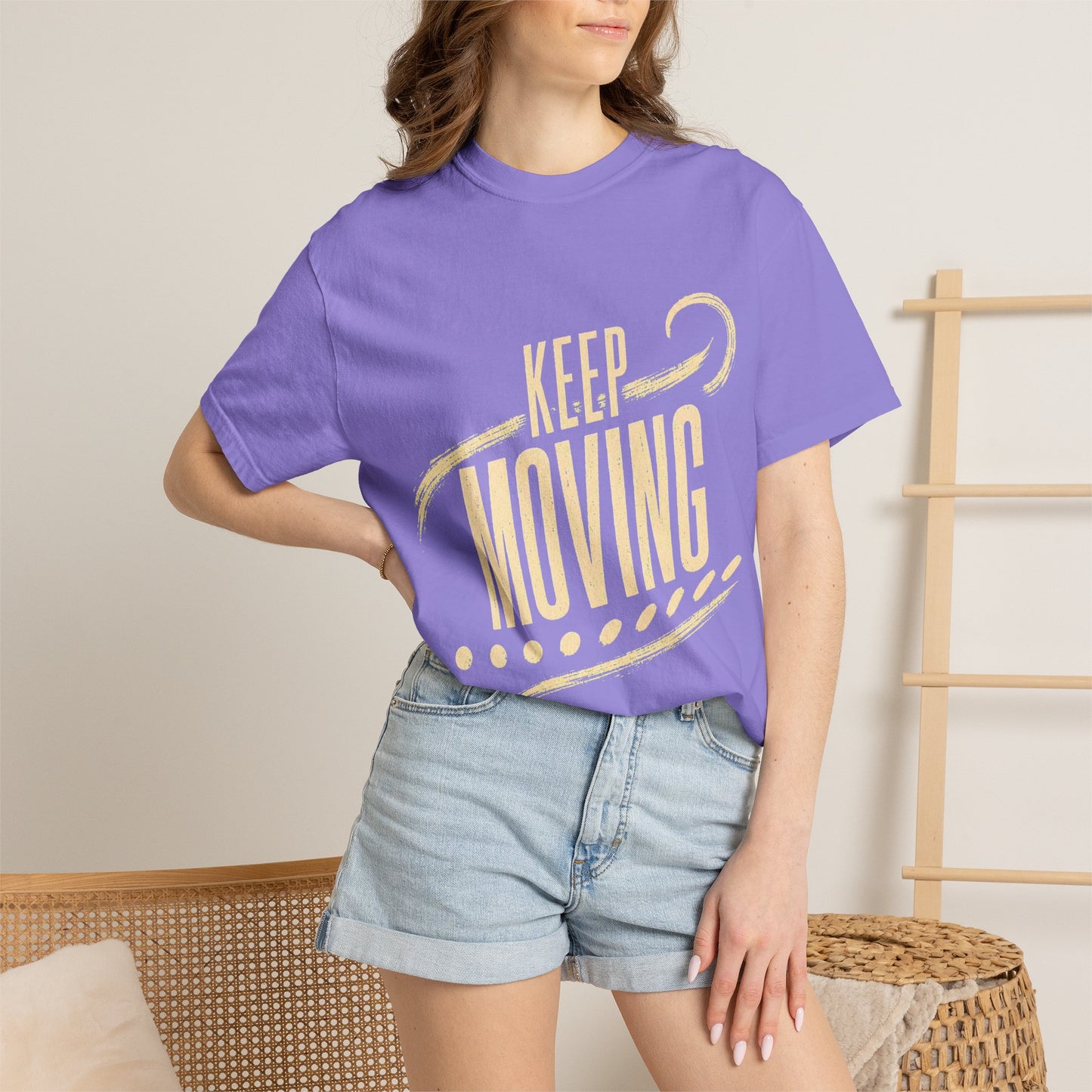 Keep Moving T-Shirt — Motivational Graphic Tee