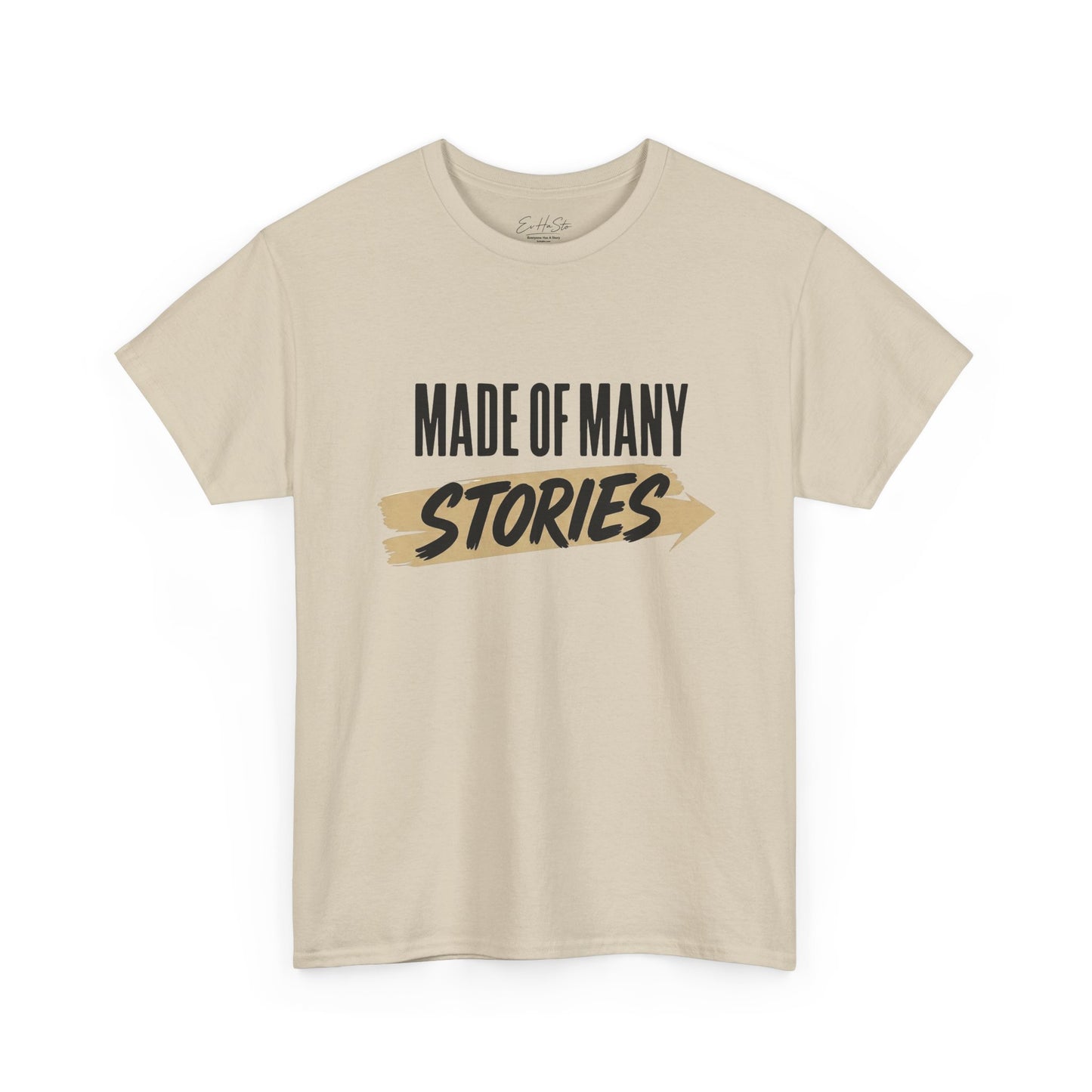 Made of Many Stories T-Shirt — Inspirational Graphic Tee
