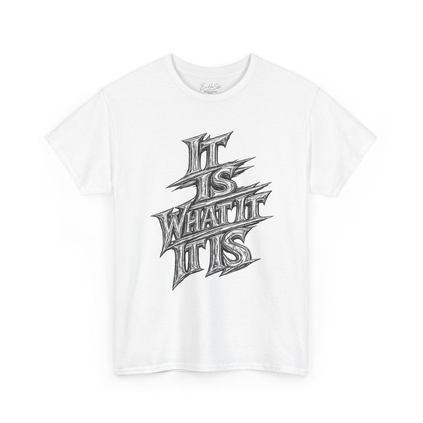 It Is What It Is Graphic Tee — Casual Skateboard Streetwear Shirt