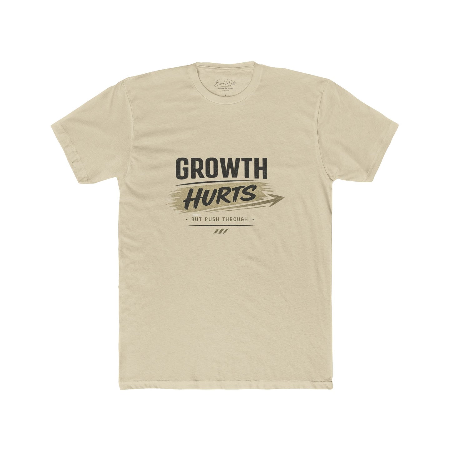 Growth Hurts T-Shirt — Inspirational Personal Growth Tee