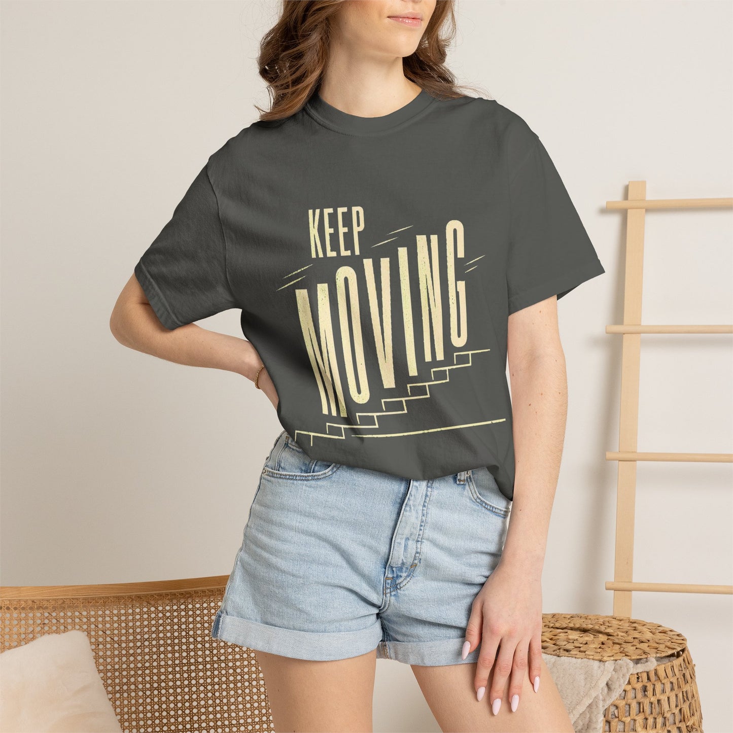 Keep Moving T-Shirt — Motivational Graphic Tee