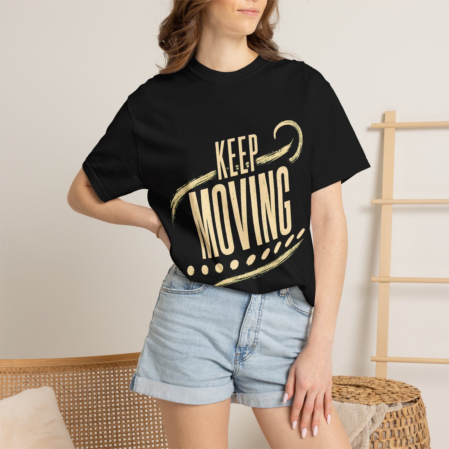 Keep Moving T-Shirt — Motivational Graphic Tee