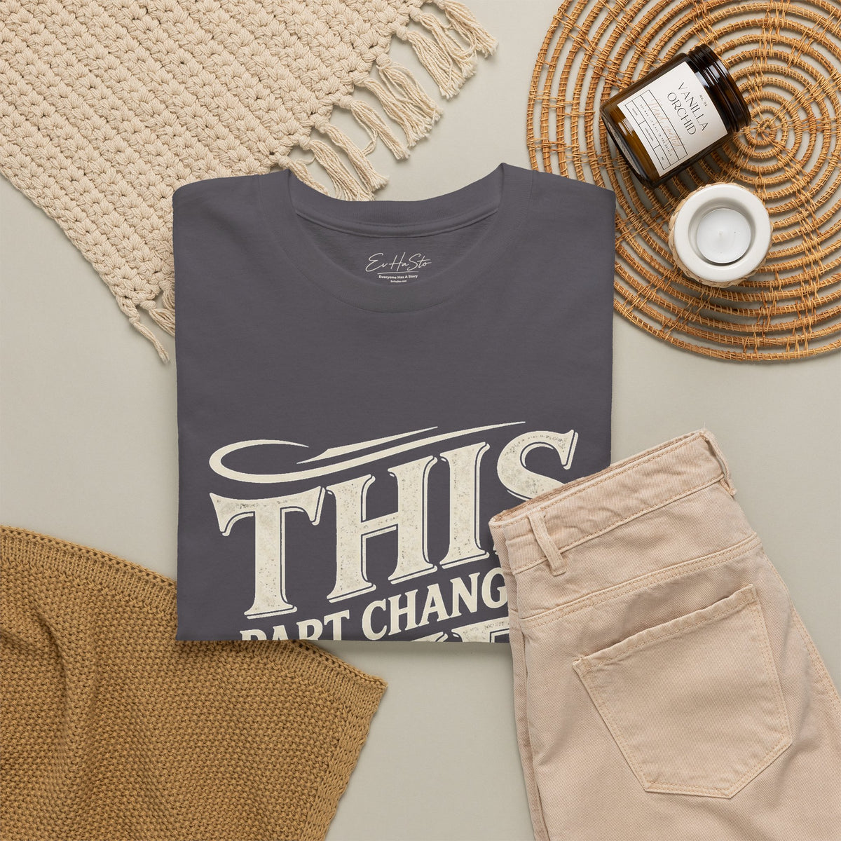 This Part Changed Me T-Shirt — Inspirational Vintage Quote Tee
