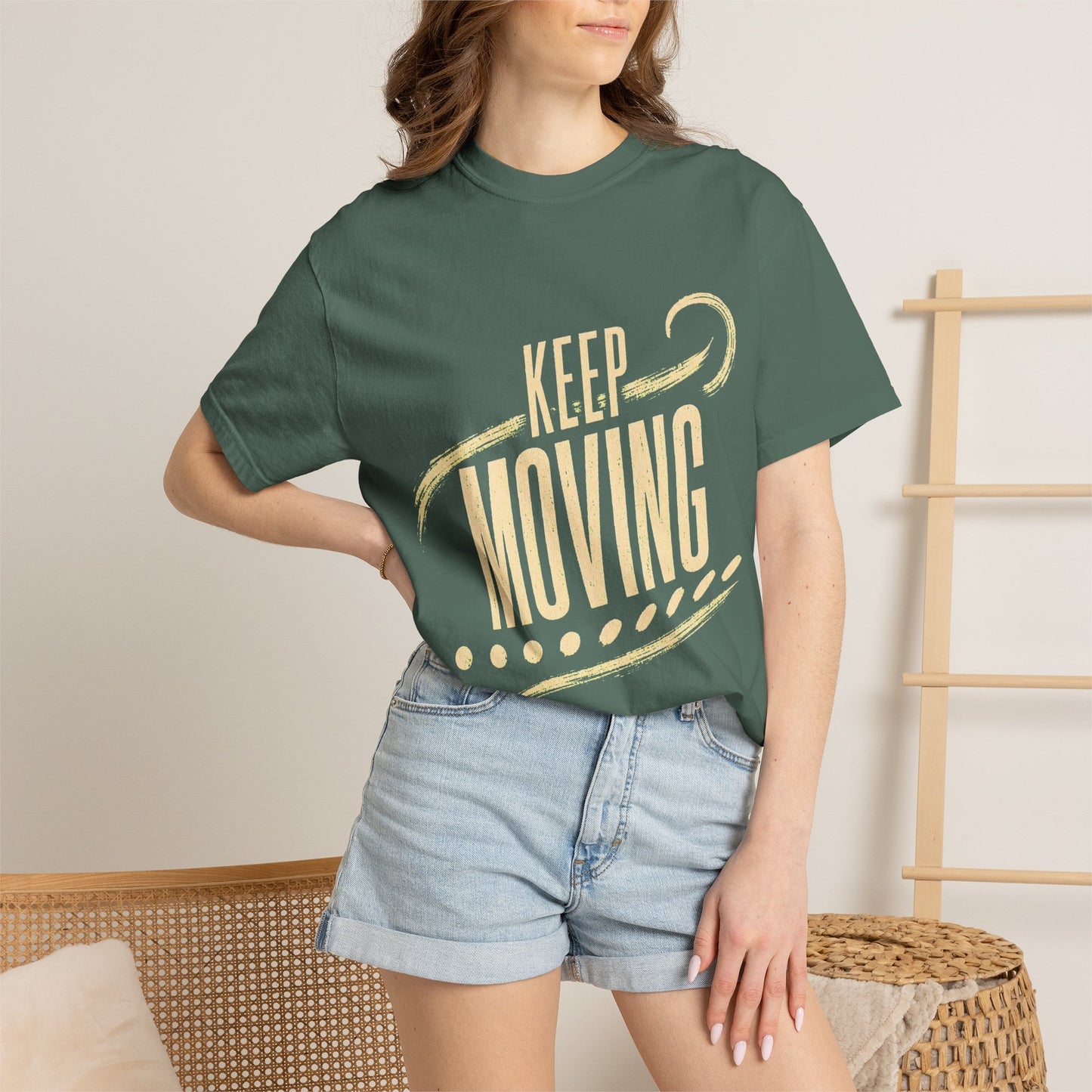 Keep Moving T-Shirt — Motivational Graphic Tee