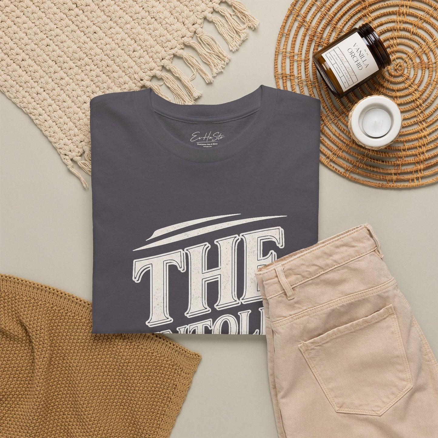 "The Untold Part" T-Shirt - Vintage Script Graphic Tee