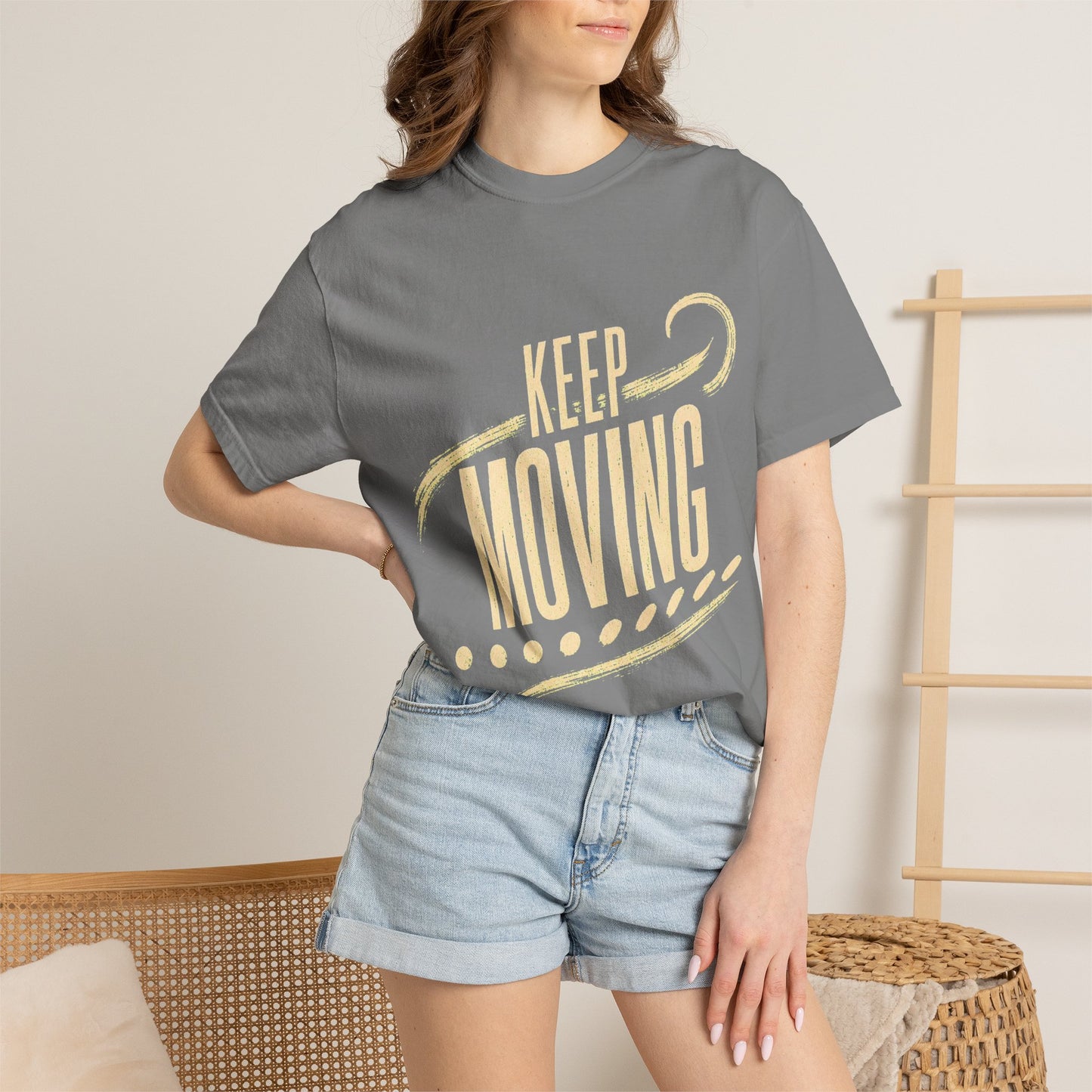 Keep Moving T-Shirt — Motivational Graphic Tee