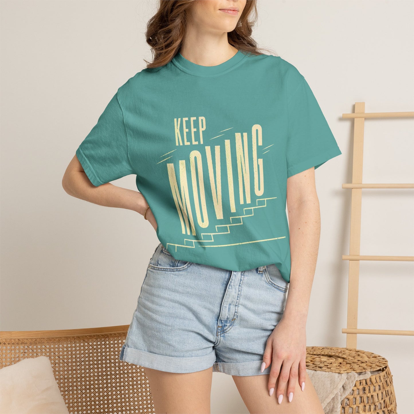 Keep Moving T-Shirt — Motivational Graphic Tee
