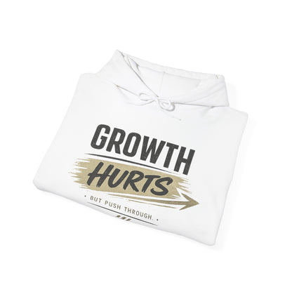 Growth Hurts Hoodie — Inspirational Personal Growth Sweatshirt