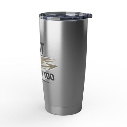 Lost Is A Direction Too 20oz Tumbler — Motivational Stainless Travel Cup