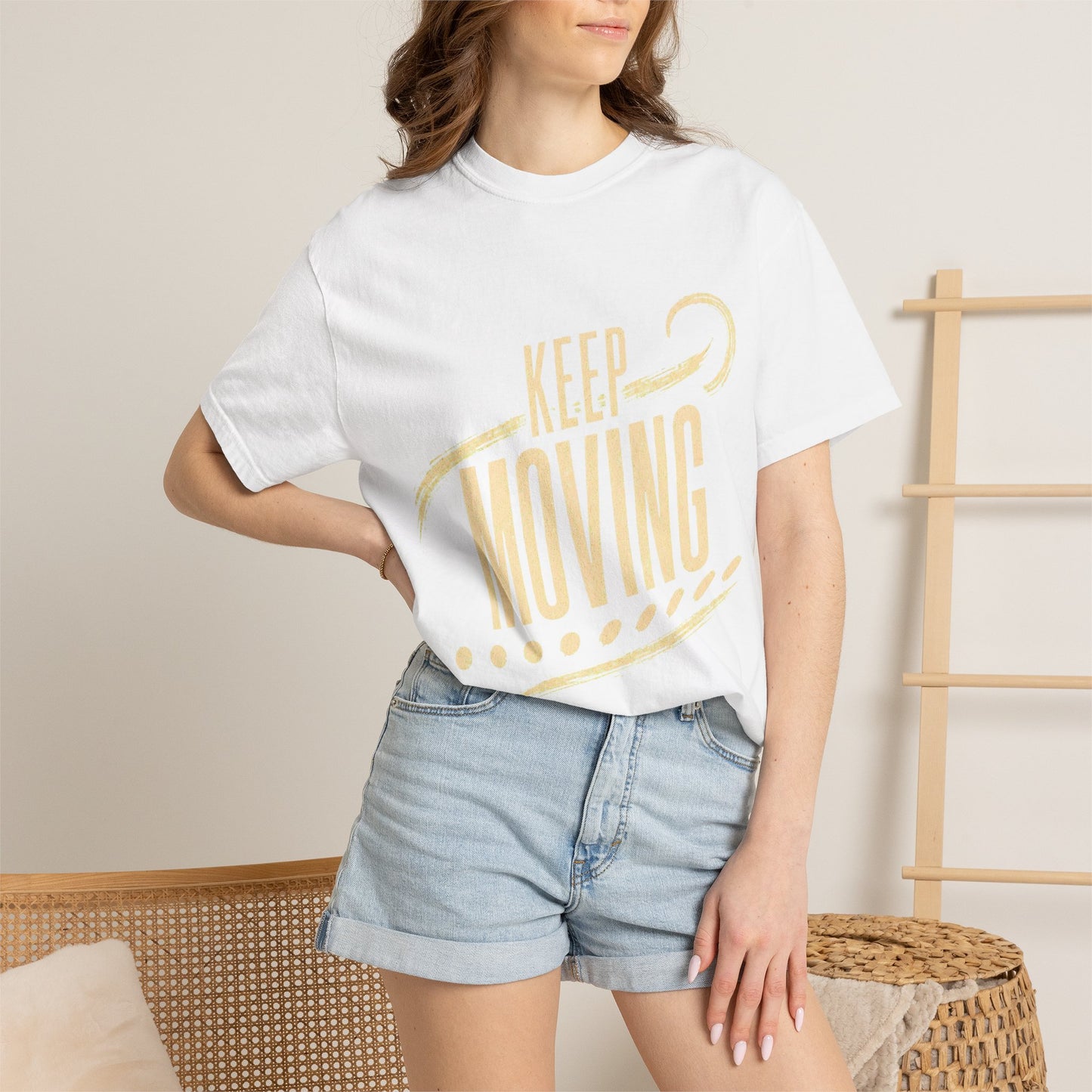 Keep Moving T-Shirt — Motivational Graphic Tee