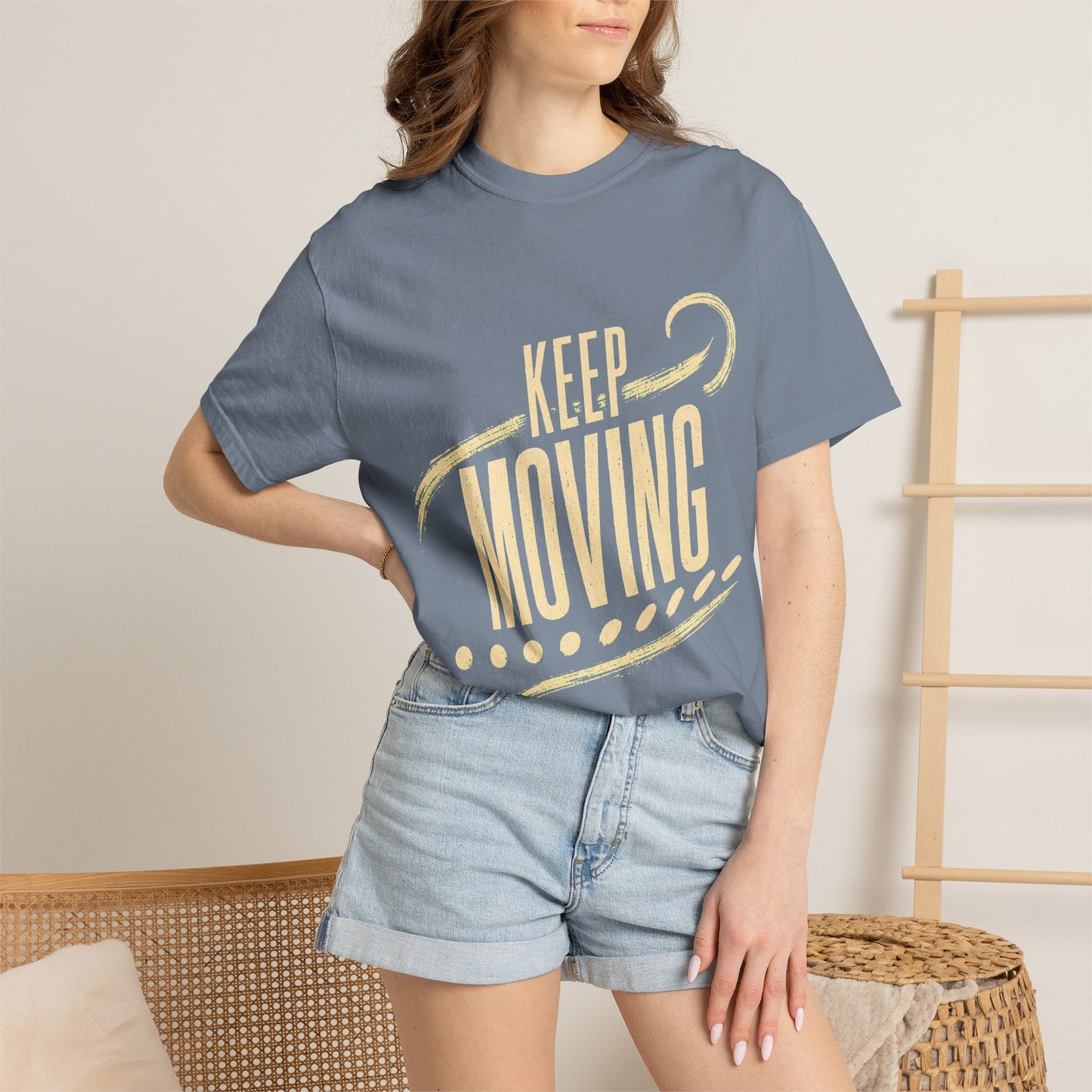 Keep Moving T-Shirt — Motivational Graphic Tee