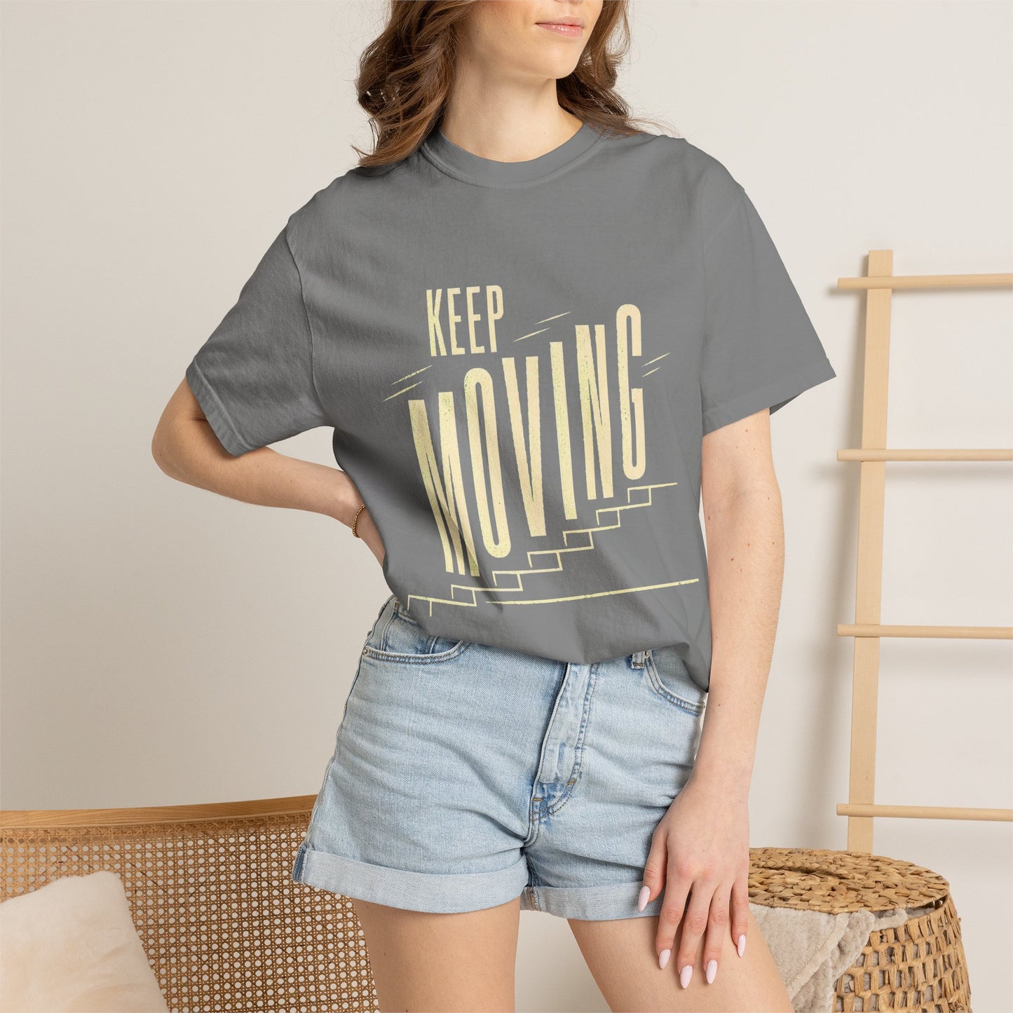 Keep Moving T-Shirt — Motivational Graphic Tee