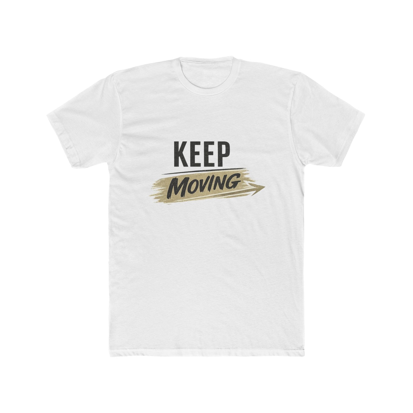 Keep Moving T‑Shirt — Motivational Fitness Tee