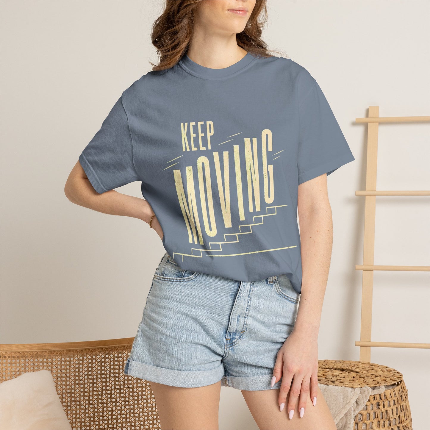 Keep Moving T-Shirt — Motivational Graphic Tee