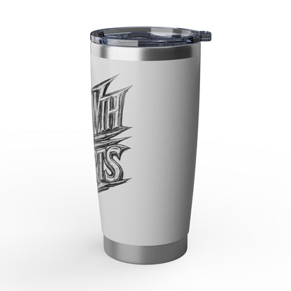 Growth Hurts 20oz Tumbler — Motivational Stainless Travel Cup