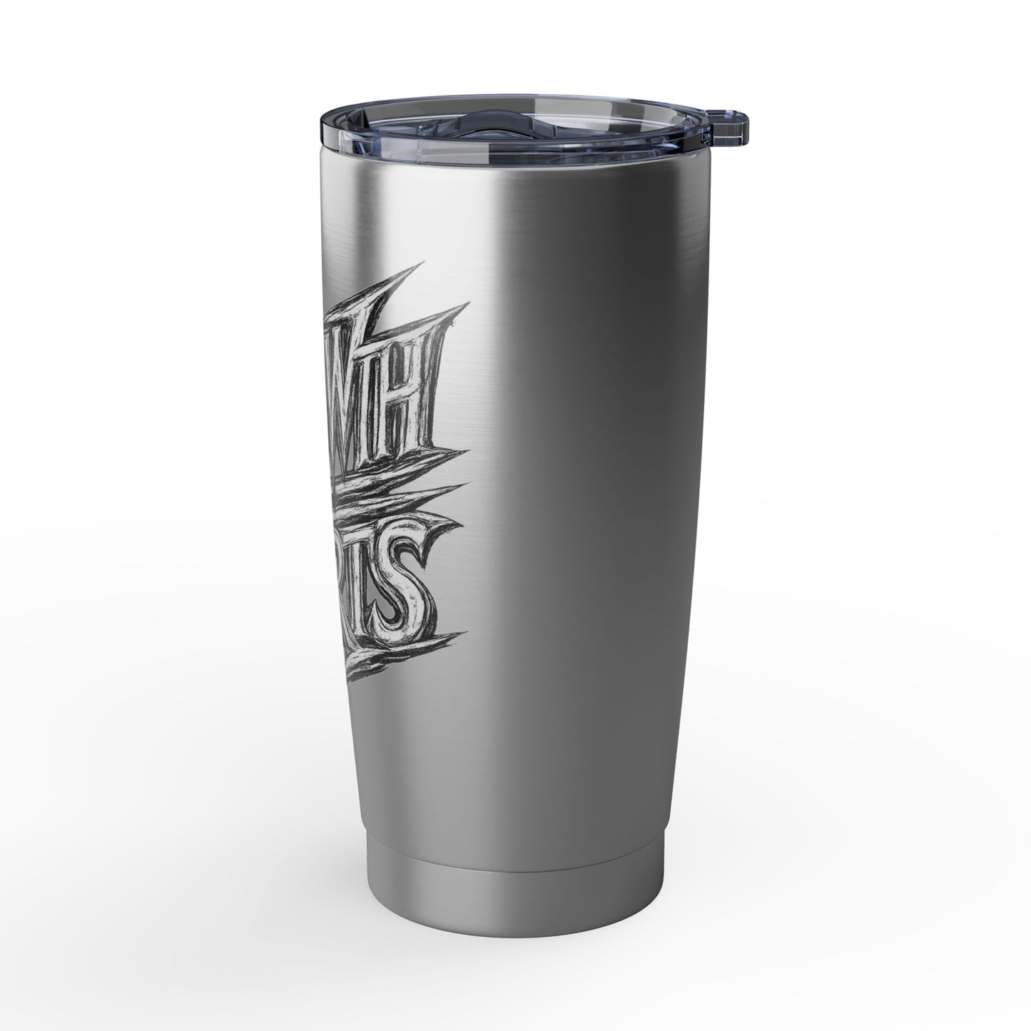 Growth Hurts 20oz Tumbler — Motivational Stainless Travel Cup