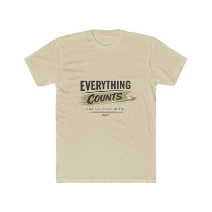 Everything Counts Tee — Motivational Crewneck T‑Shirt
