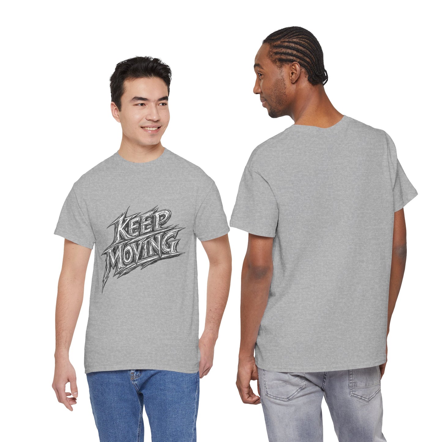 Keep Moving T-Shirt — Motivational Graphic Tee
