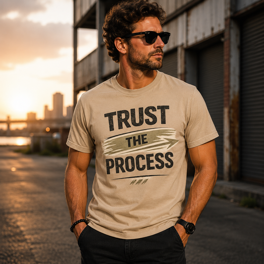 Trust The Process T-Shirt — Motivational Graphic Tee