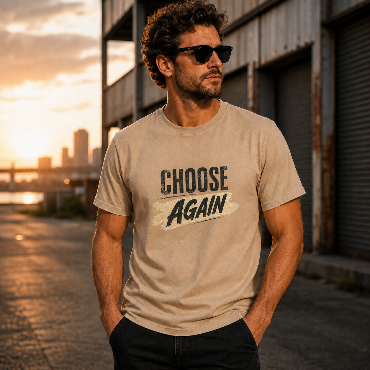 Choose Again T-Shirt — Motivational Graphic Tee