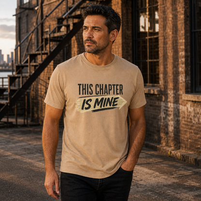 This Chapter Is Mine Tee — Inspirational Motivational Graphic T-Shirt