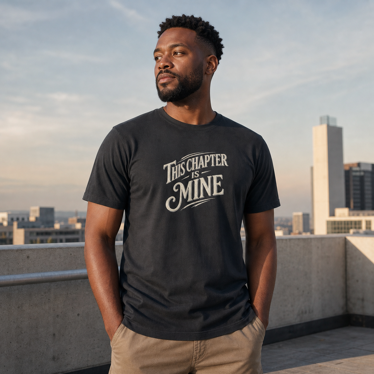 This Chapter Is Mine T-Shirt — Motivational Graphic Tee for New Beginnings