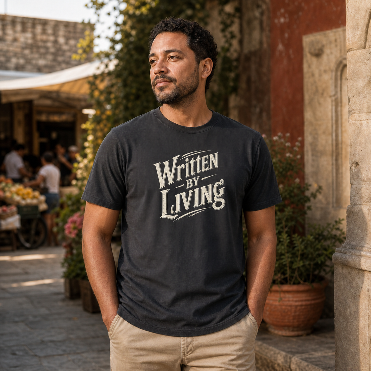 Written By Living Graphic Tee