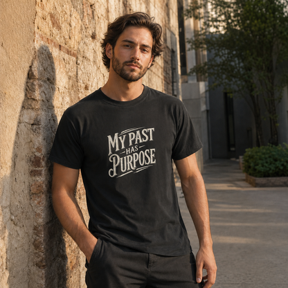 My Past Has Purpose T-Shirt — Inspirational Recovery Tee