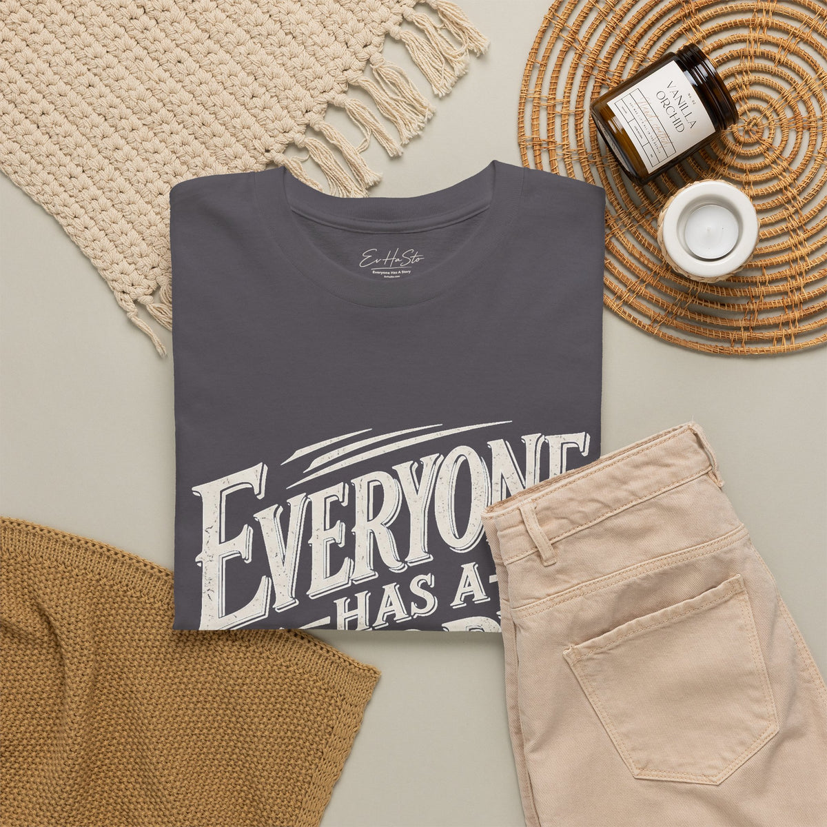 Everyone Has a Story T-Shirt — Inspirational Storytelling Graphic Tee