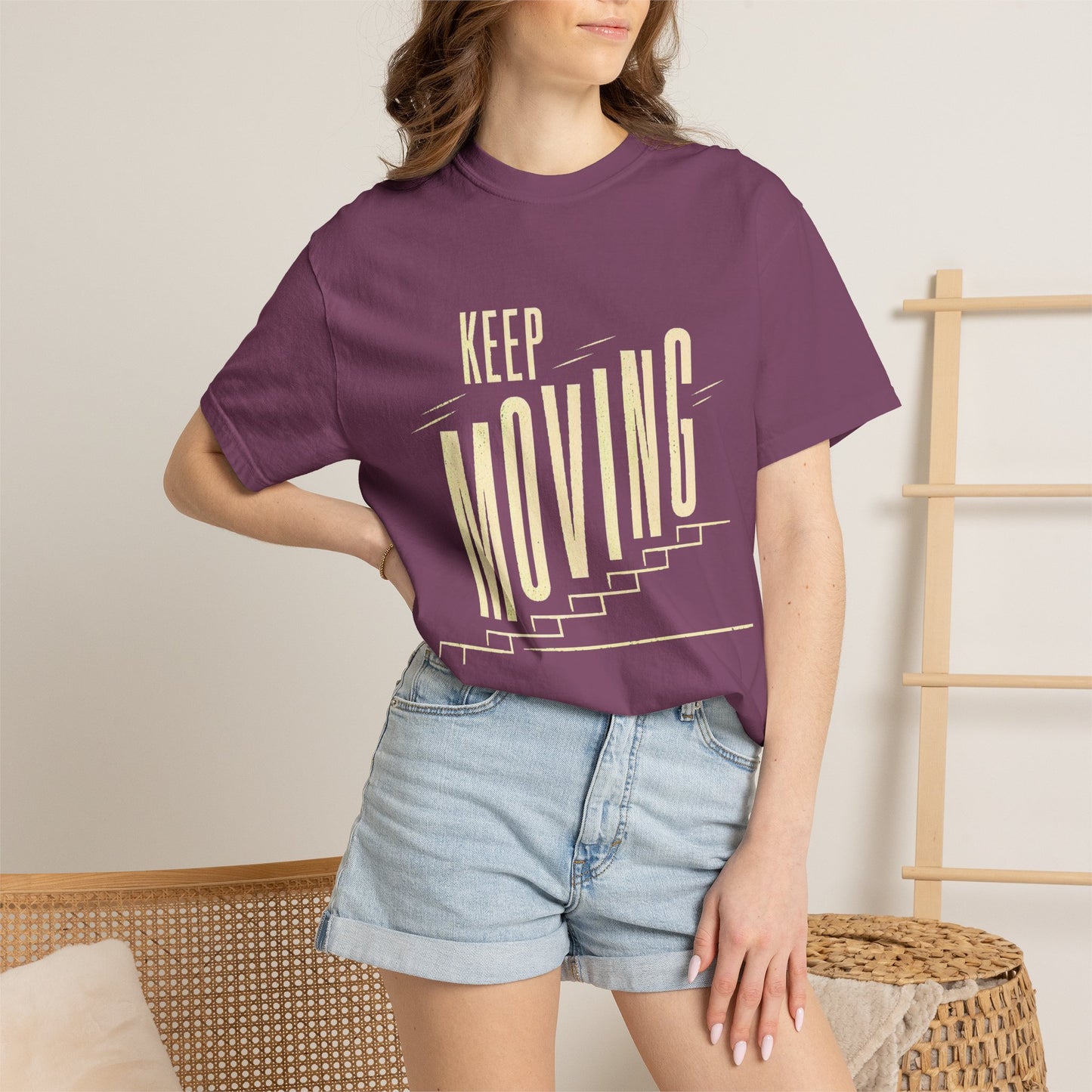 Keep Moving T-Shirt — Motivational Graphic Tee