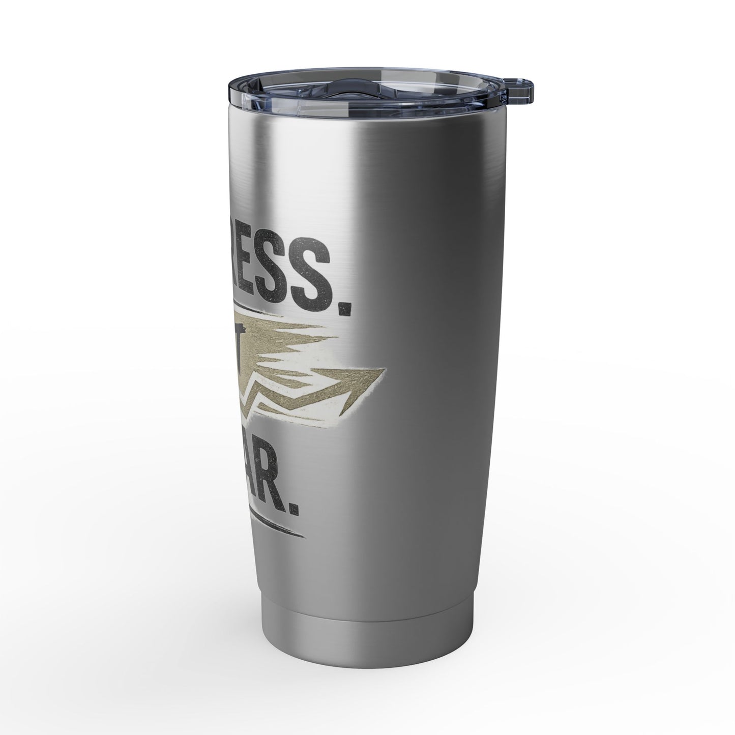 Progress Isn't Linear 20oz Tumbler — Motivational Stainless Travel Cup