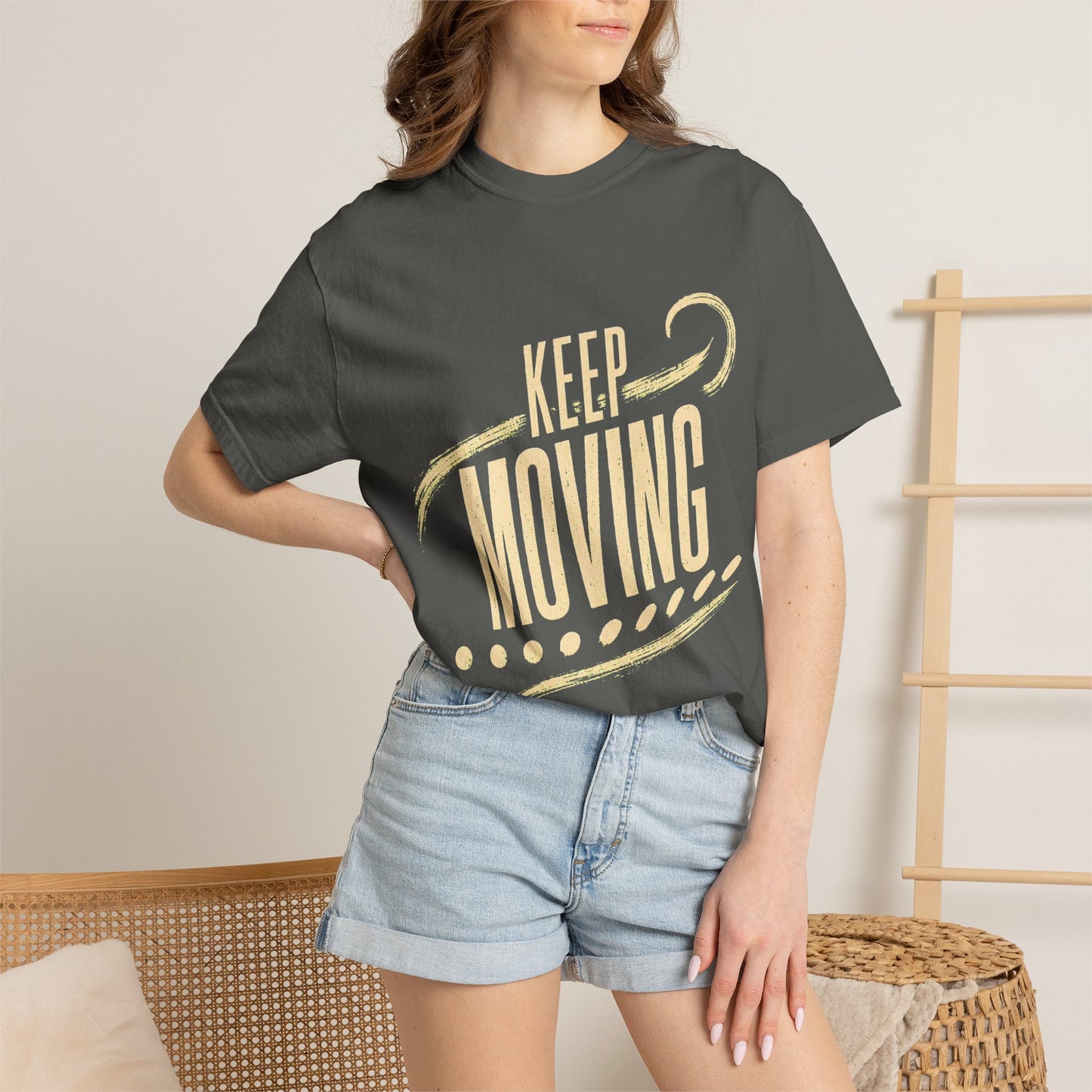Keep Moving T-Shirt — Motivational Graphic Tee