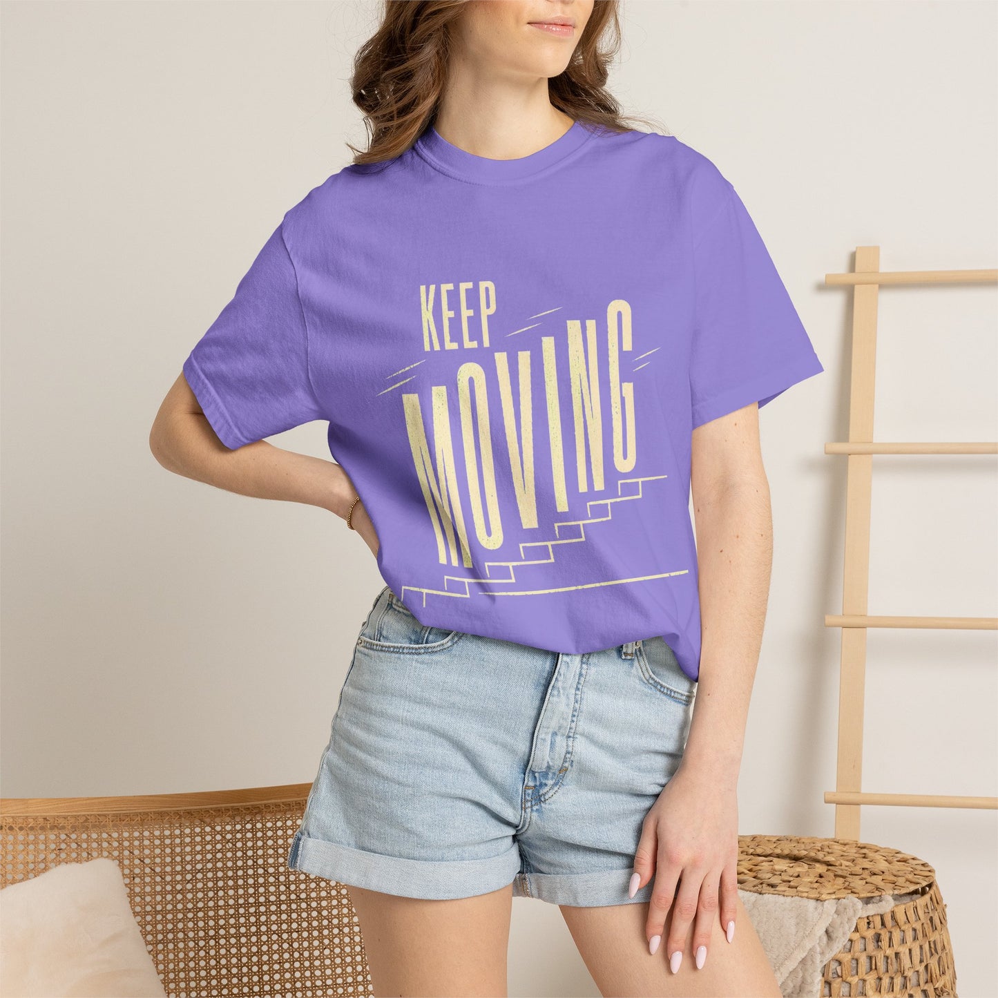 Keep Moving T-Shirt — Motivational Graphic Tee
