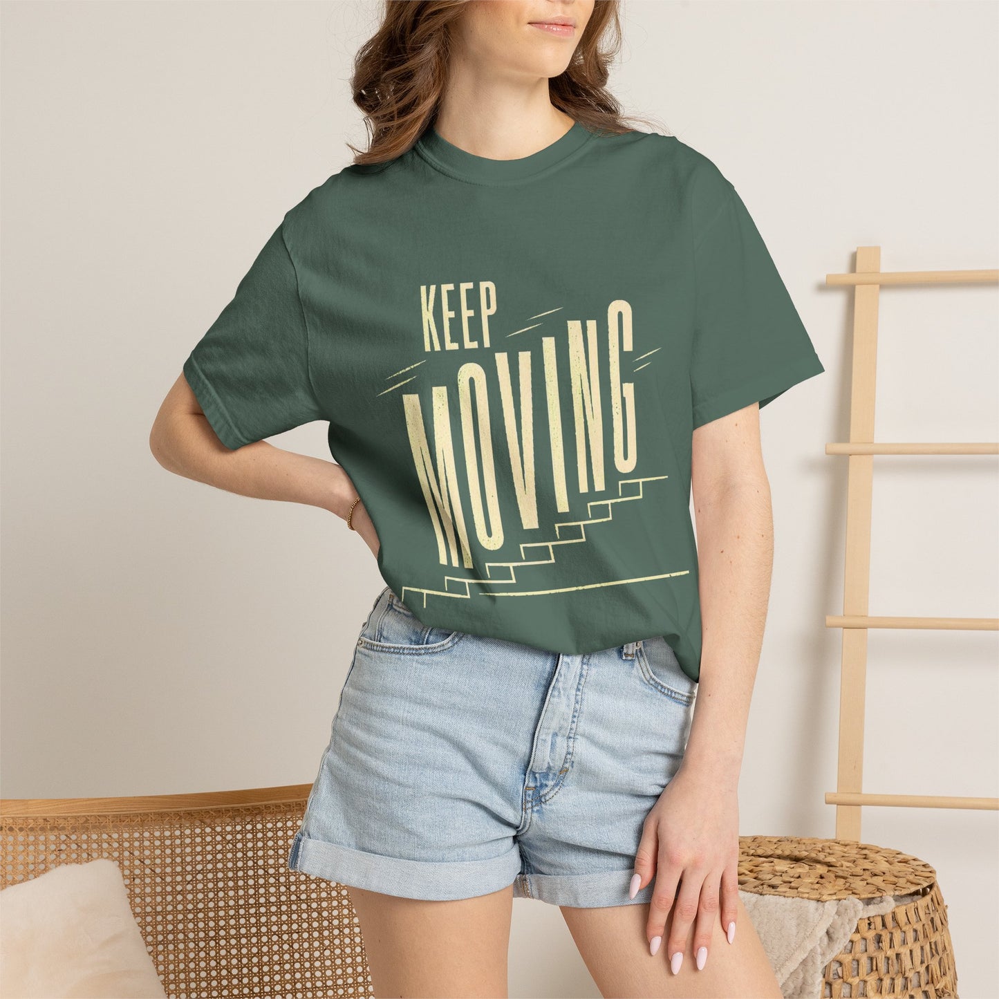 Keep Moving T-Shirt — Motivational Graphic Tee