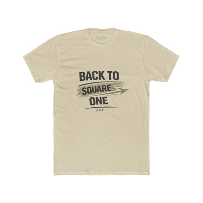 Back to Square One T-Shirt — Retro Arrow Graphic Tee