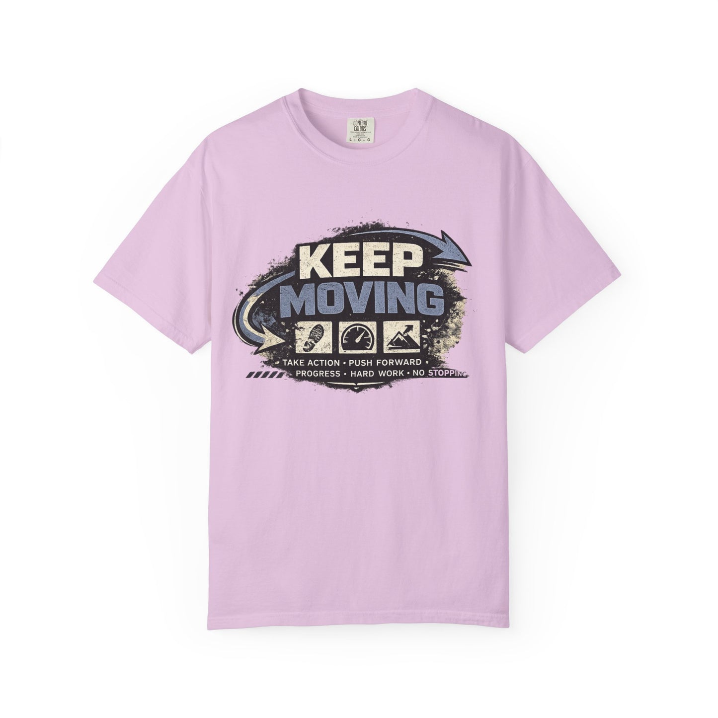 Keep Moving T-Shirt — Motivational Graphic Tee