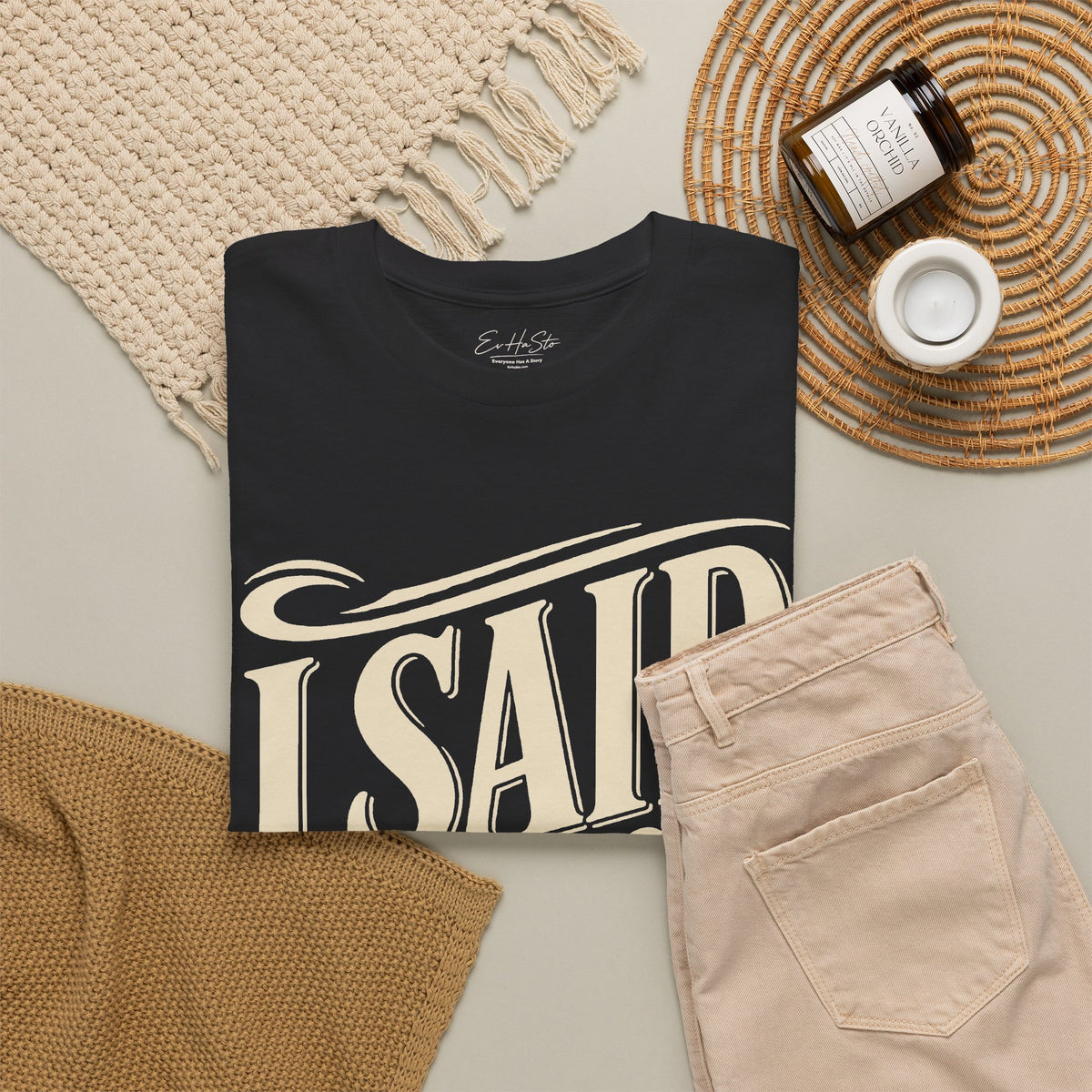 I Said Enough Tee - Bold Statement Graphic T‑Shirt