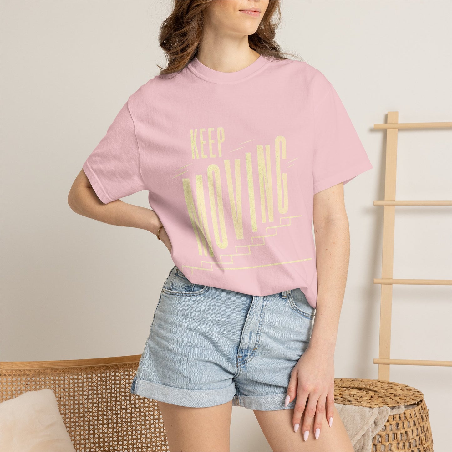 Keep Moving T-Shirt — Motivational Graphic Tee