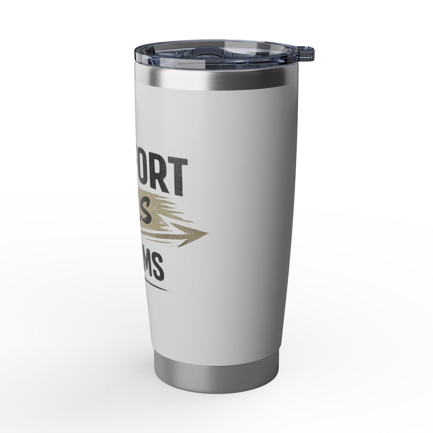 Comfort Kills Dreams 20oz Tumbler — Motivational Stainless Travel Cup