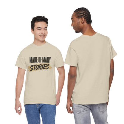 Made of Many Stories T-Shirt — Inspirational Graphic Tee