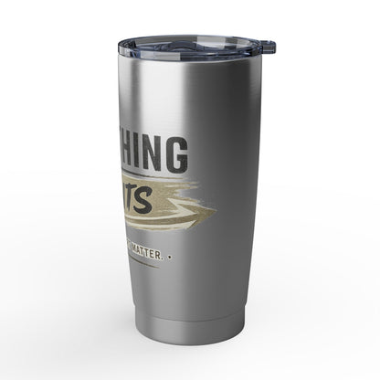 Everything Counts 20oz Tumbler – Insulated Stainless Travel Mug, Motivational Vagabond Design