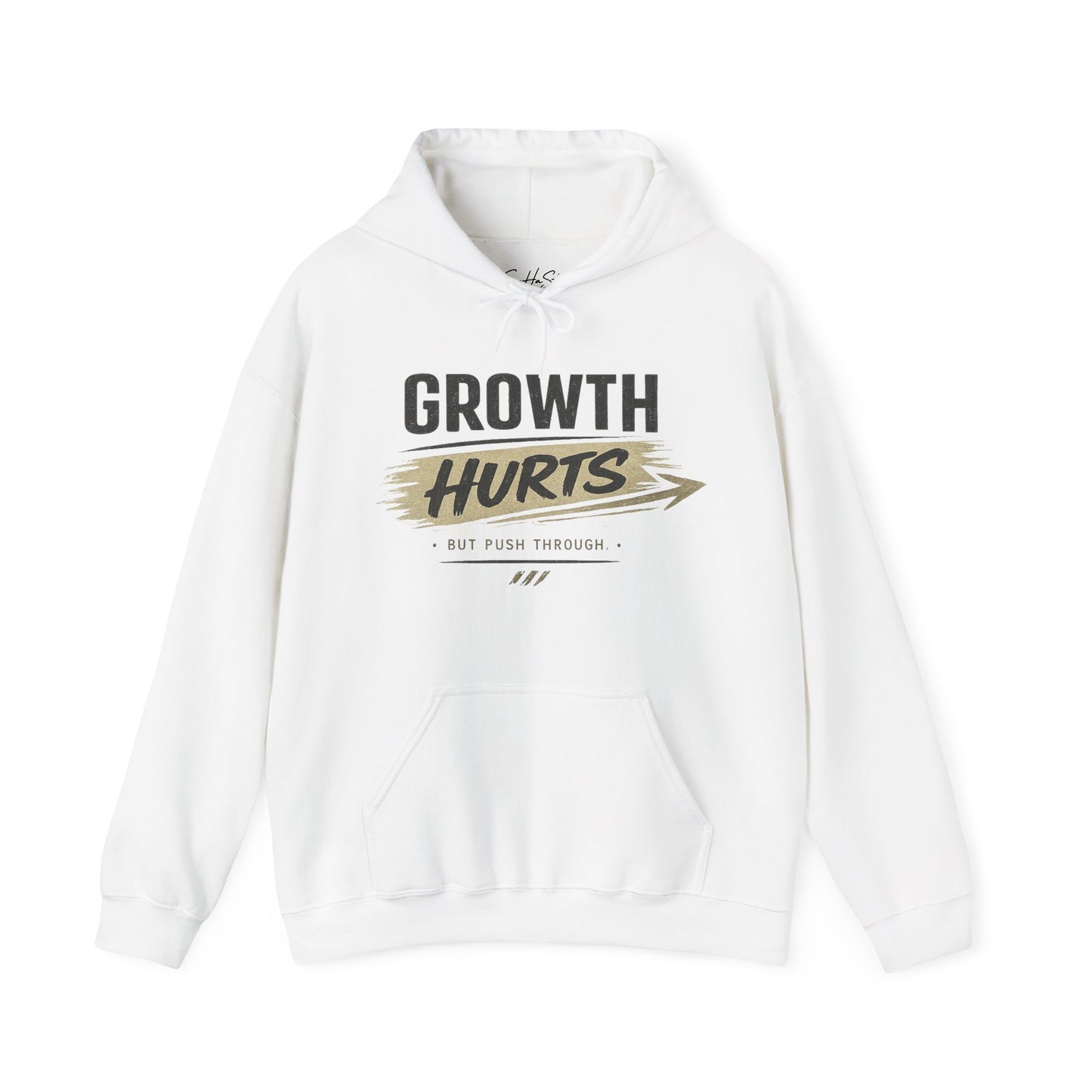 Growth Hurts Hoodie — Inspirational Personal Growth Sweatshirt