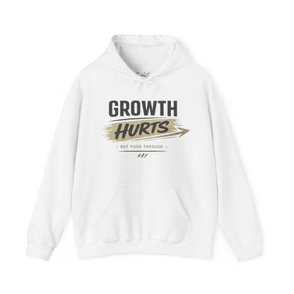 Growth Hurts Hoodie — Inspirational Personal Growth Sweatshirt