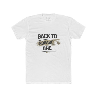 Back to Square One T-Shirt — Retro Arrow Graphic Tee